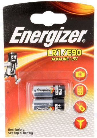 Image of ENERGIZER battery 1xN Security alkaline LR1 E90 2pk (IT2685)